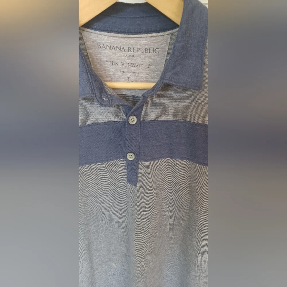 Banana Republic The Vintage Men's Polo Shirt Size L